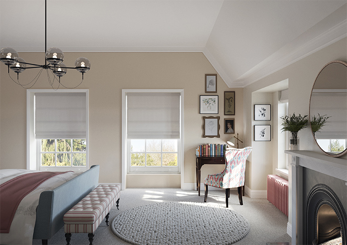 Oslo, Parchment - Twist&Fit Roman Blind - Image 9